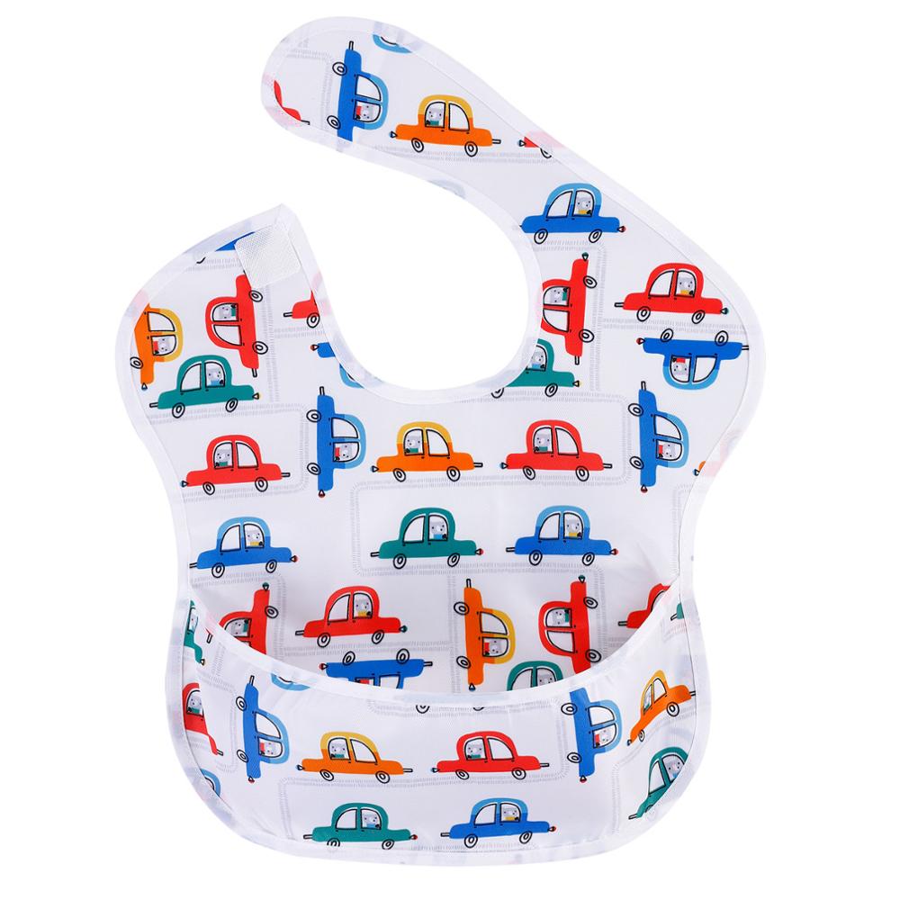 Waterproof Baby Bib with Food Catcher